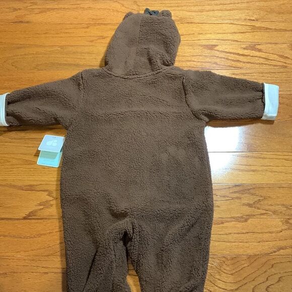 Just Born Size 12 months Reindeer brown costume/onsie - Picture 2 of 8